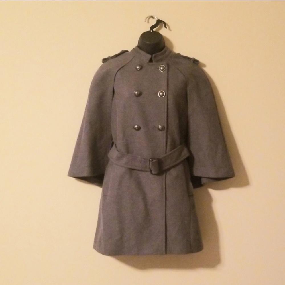 💥HOST PICK💥 Banana Republic Gray Pea Coat, XS